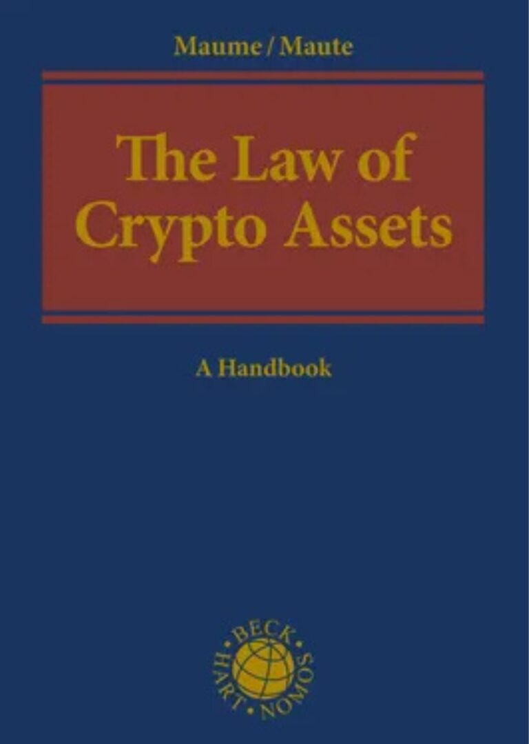 The Law of Crypto Assets