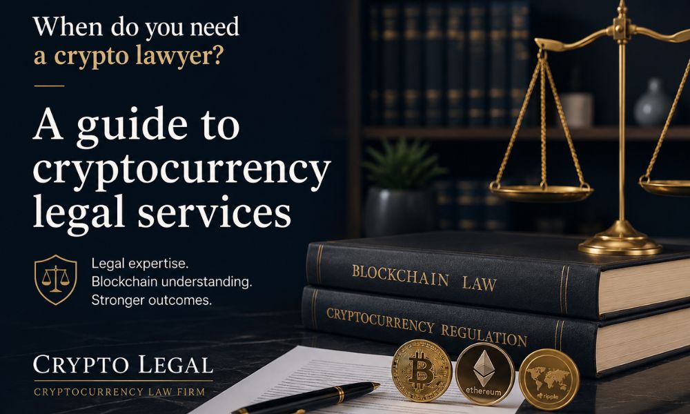 When do you need a crypto lawyer?