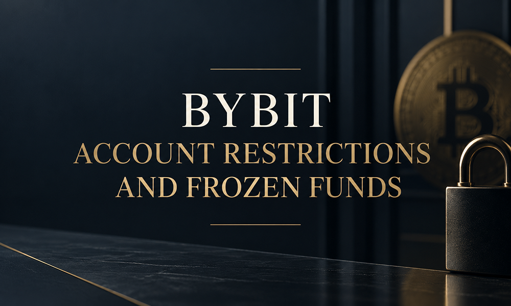 Bybit account restrictions and frozen funds